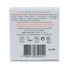 UVBIO Sun powder nude bio SPF30 10.00 Gram