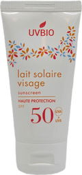 UVBIO Sunscreen face SPF50 bio 50 Milliliter