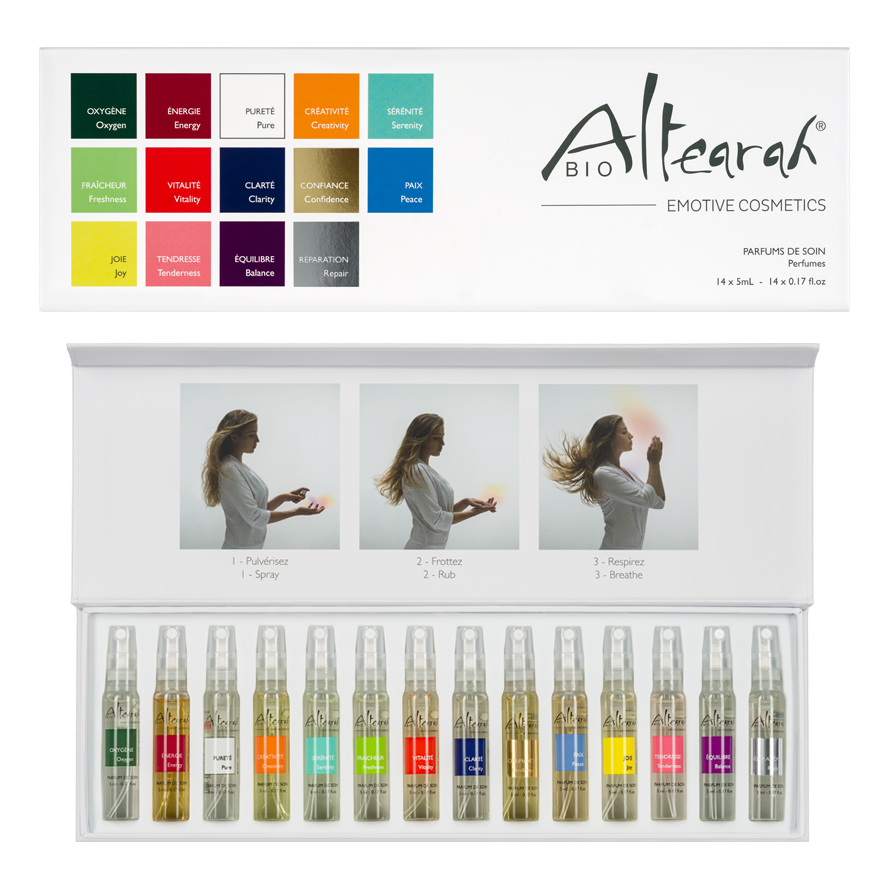 Altearah Parfum de soin box 14x5ml bio 1 Set