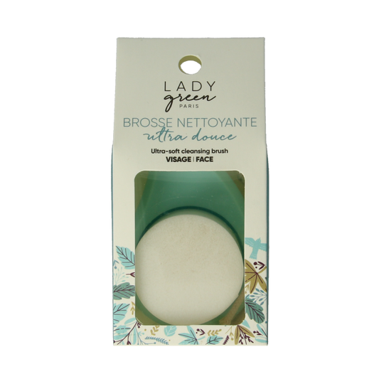 Lady Green Ultra soft cleansing brush for face 1 Stuks