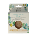Lady Green Konjac gezichtsspons crushed walnut 1 Stuks