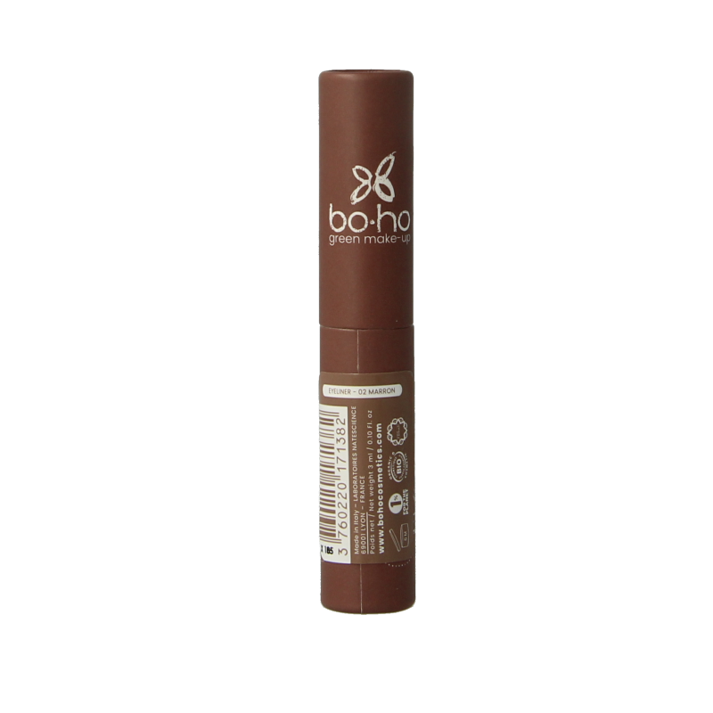 Boho green makeup Greenliner marron 02 3 Milliliter