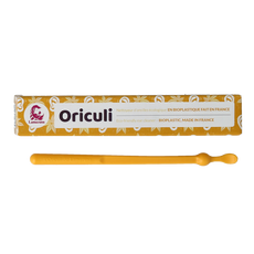 Lamazuna Bioplastic oriculi yellow 1 Stuks