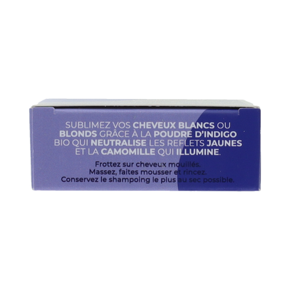 Lamazuna Shampoo bar white hair d'indigo powder 70.00 Gram