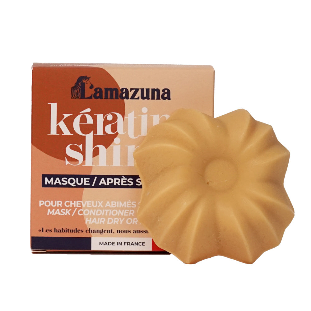 Lamazuna Mask/hair conditioner keratin shine bio 71.00 Gram