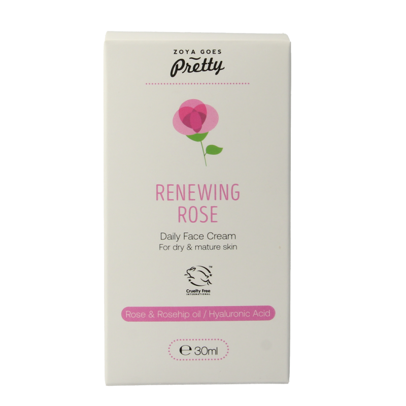 Zoya Goes Pretty Renewing rose daily face cream 30 Milliliter