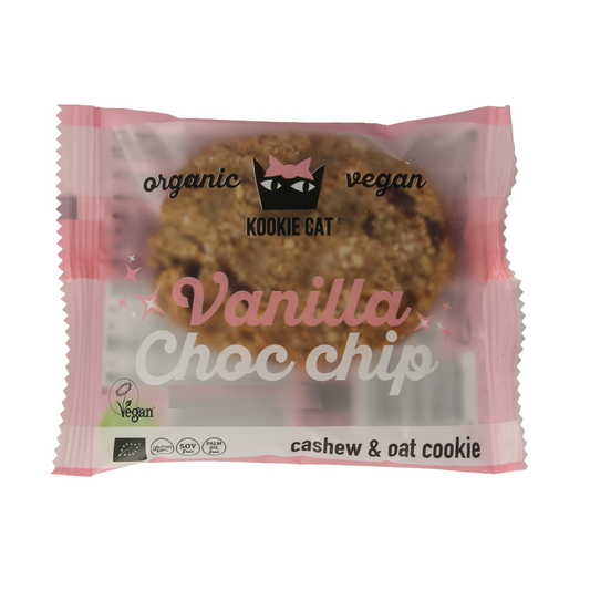 Kookie Cat Vanilla chocolate chip bio 50 Gram