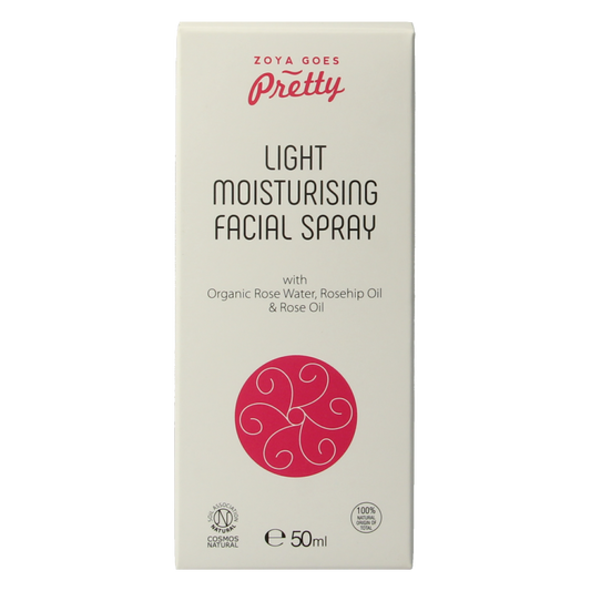 Zoya Goes Pretty Light moisterizing facial spray 50 Milliliter