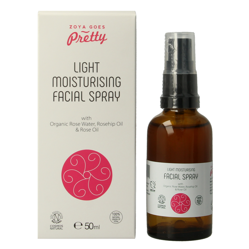Zoya Goes Pretty Light moisterizing facial spray 50 Milliliter