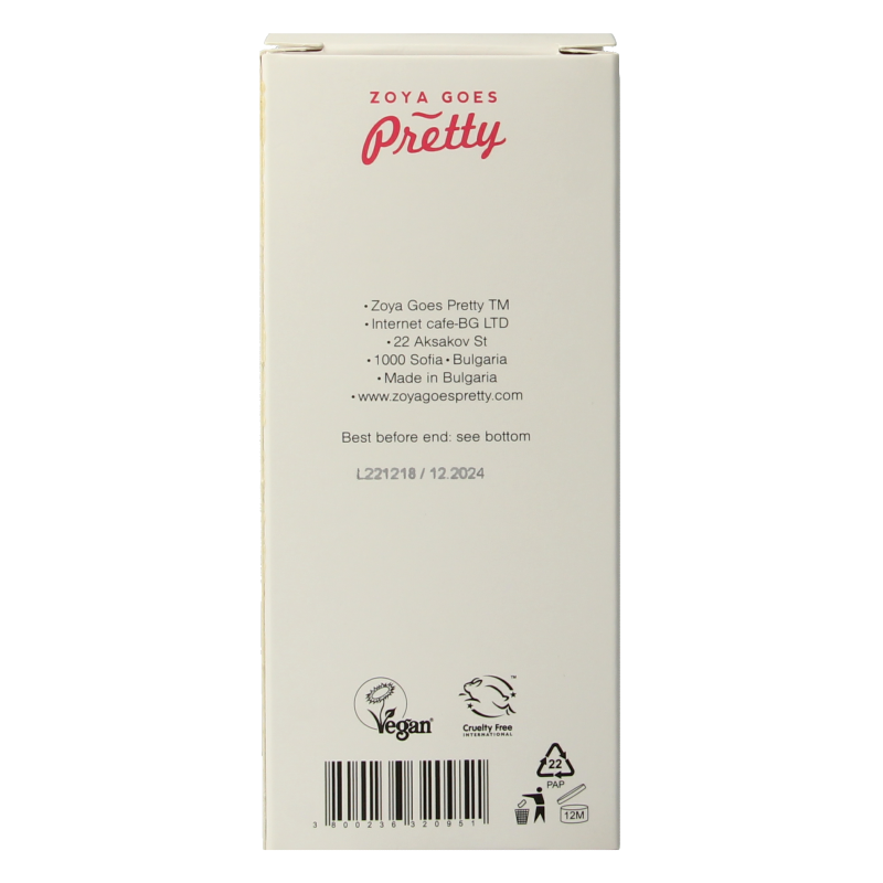 Zoya Goes Pretty Light moisterizing facial spray 50 Milliliter