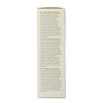 Hemptouch Nurturing face cream 50 Milliliter