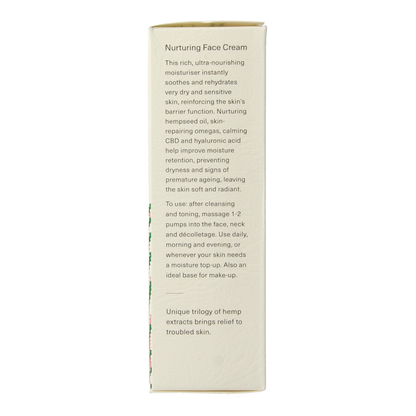 Hemptouch Nurturing face cream 50 Milliliter