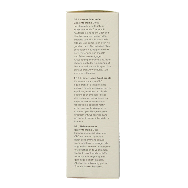 Hemptouch Balancing face cream 50 Milliliter