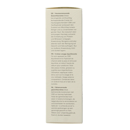 Hemptouch Balancing face cream 50.00 Milliliter