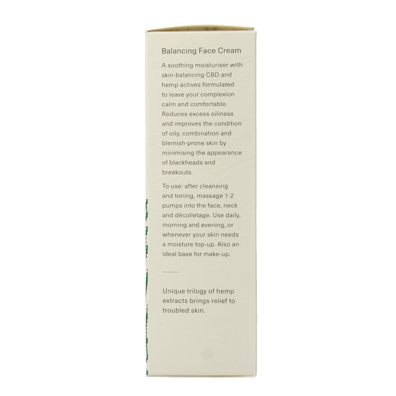 Hemptouch Balancing face cream 50 Milliliter