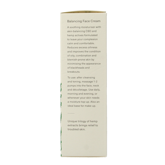 Hemptouch Balancing face cream 50.00 Milliliter