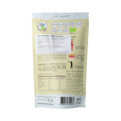 Vitiv Tijgernoot granola choc banaan bio 230.00 Gram