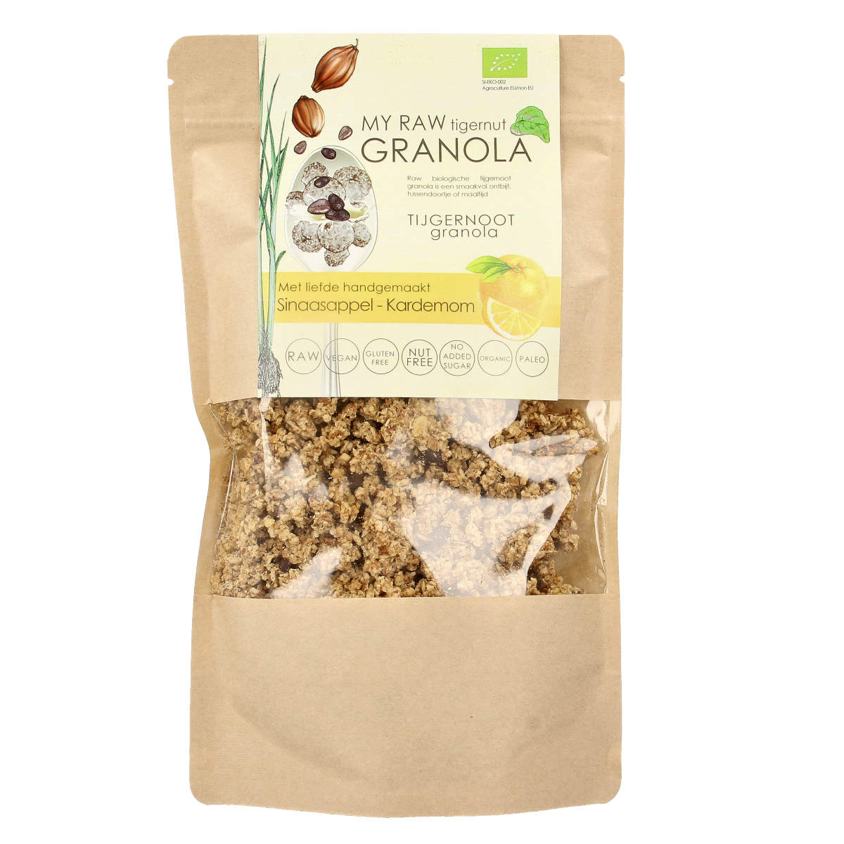 Vitiv Tijgernoot granola sinas kardemom bio 230 Gram