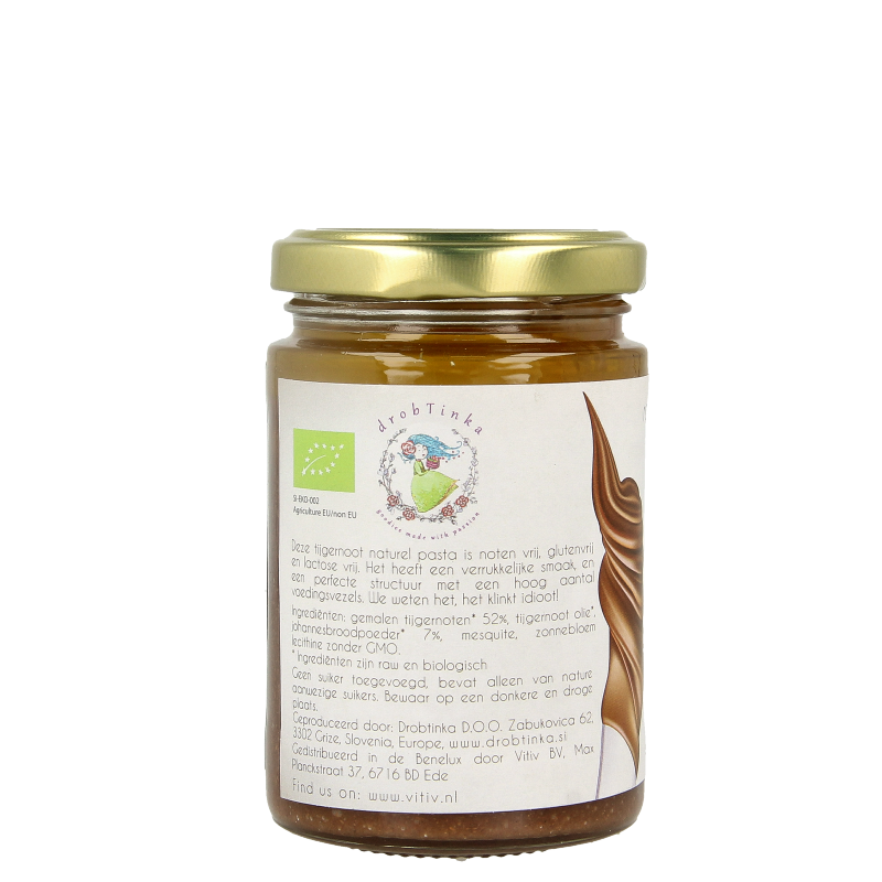 Vitiv Tijgernoot pasta johannesbrood bio 200 Gram