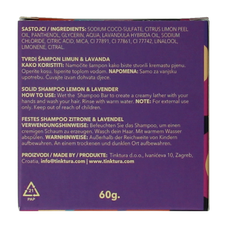 Tinktura Shampoo bar lemon/lavender 1.00 Stuks