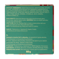 Tinktura Shampoo bar 2-in-1 shampoo/conditioner 1 Stuks