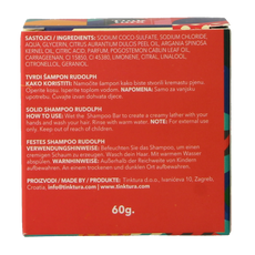 Tinktura Shampoo bar Rudolph/ Patchouli&Neroli 1.00 Stuks