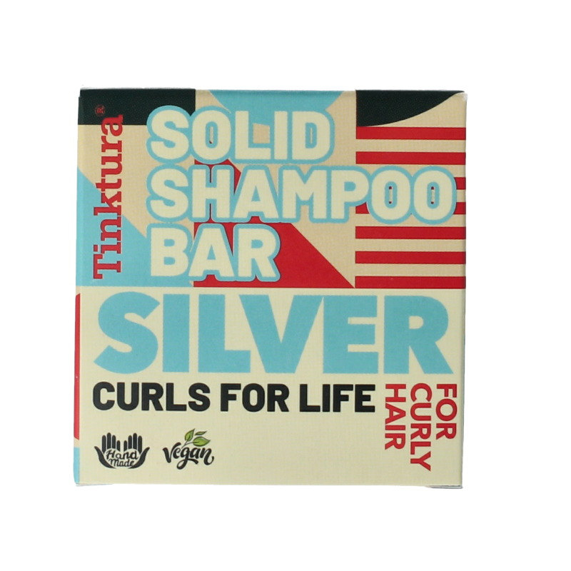 Tinktura Shampoo bar zilver 1 Stuks