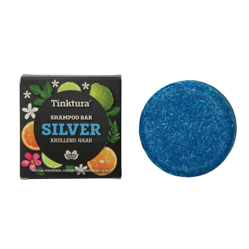 Tinktura Shampoo bar zilver 1 Stuks