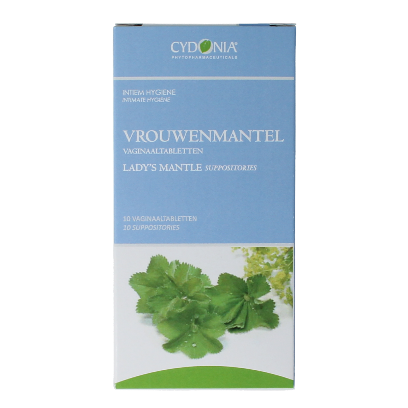 Cydonia Vrouwenmantel vaginaaltabletten 10 Zetpillen