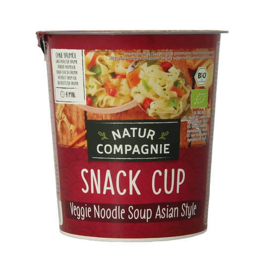 Natur Compagnie Cupnoodles Asia vegetable bio 55 Gram
