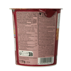 Natur Compagnie Cupnoodles Asia vegetable bio 55.00 Gram