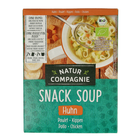 Natur Compagnie Instant soup kip bio 34 Gram