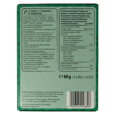 Natur Compagnie Fixe tasse instant soep tomaat bio  60 Gram