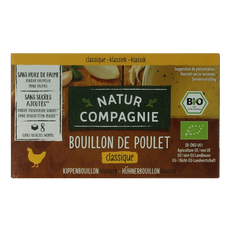 Natur Compagnie Kippenbouillon 8 blokjes bio 88.00 Gram