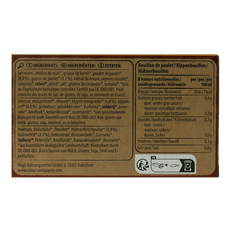 Natur Compagnie Kippenbouillon 8 blokjes bio 88.00 Gram