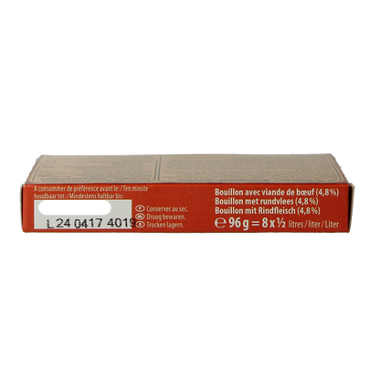 Natur Compagnie Rundvleesbouillon blokjes bio 8.00 Stuks