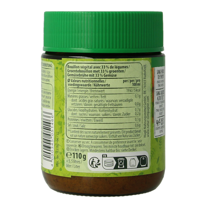 Natur Compagnie Groentebouillonpoeder bio 100.00 Gram