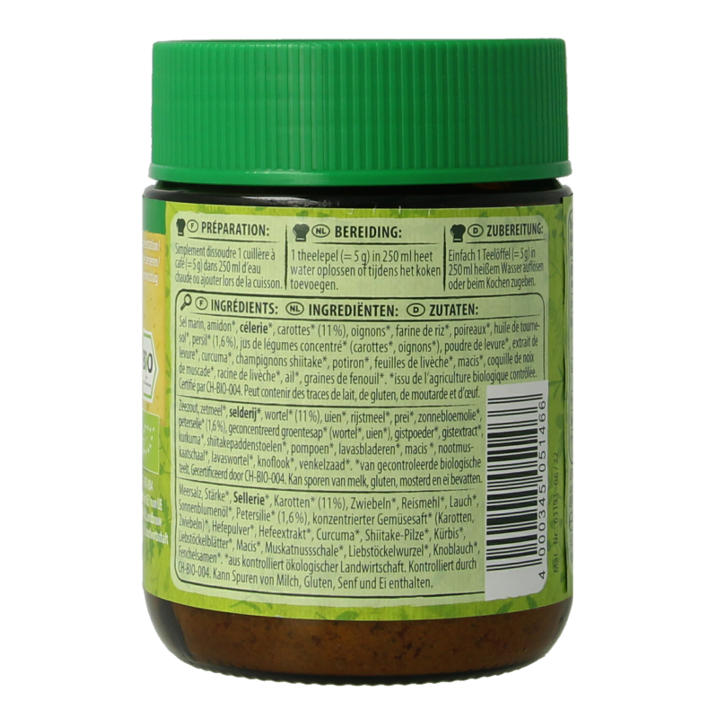 Natur Compagnie Groentebouillonpoeder bio 100 Gram