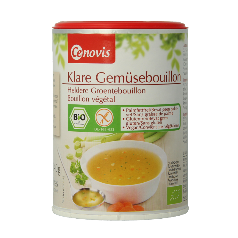 Cenovis Heldere bouillon bio  240 Gram