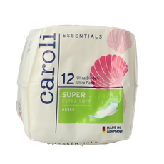 Caroli Maandverband ultra super plus 12.00 Stuks