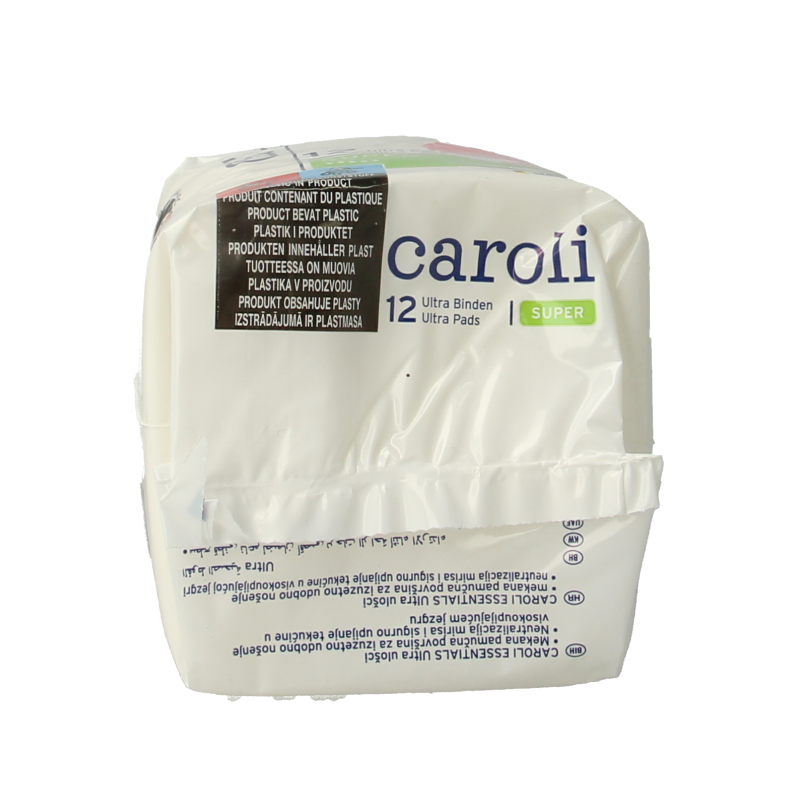 Caroli Maandverband ultra super plus 12 Stuks