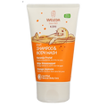 Weleda Kids 2-in-1 shampoo & bodywash blije sinaasappel 150 Milliliter