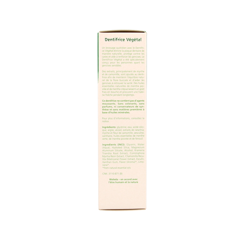 Weleda Oral care planten tandpasta 75 Milliliter