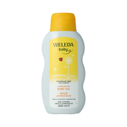 Weleda Calendula baby verzorgende olie 200.00 Milliliter