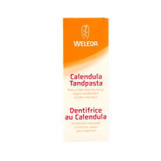 Weleda Oral care calendula tandpasta muntvrij 75 Milliliter