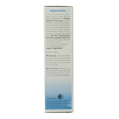 Weleda Oral care saline tandpasta 75.00 Milliliter