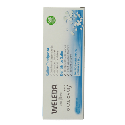 Weleda Oral care saline tandpasta 75.00 Milliliter