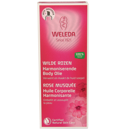 Weleda Wilde rozen harmoniserende body olie 100.00 Milliliter