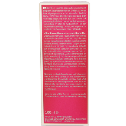 Weleda Wilde rozen harmoniserende body olie 100.00 Milliliter