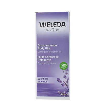 Weleda Lavendel ontspannende body olie 100.00 Milliliter
